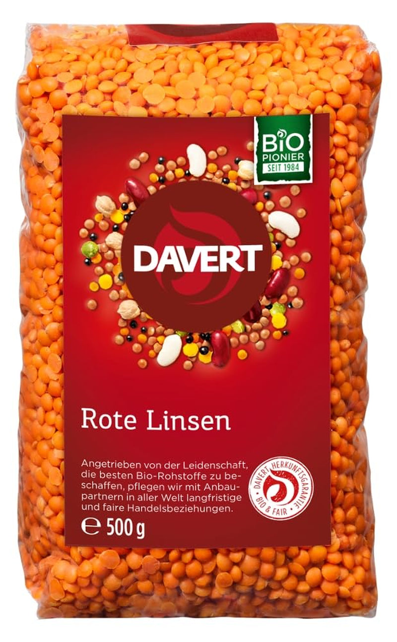 Ta bort hela röda linser (1 x 500 g) - Bio