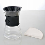 VDD-02B VD 700 ml V60 Karaff med dropp, för 2-3 koppar, transparent