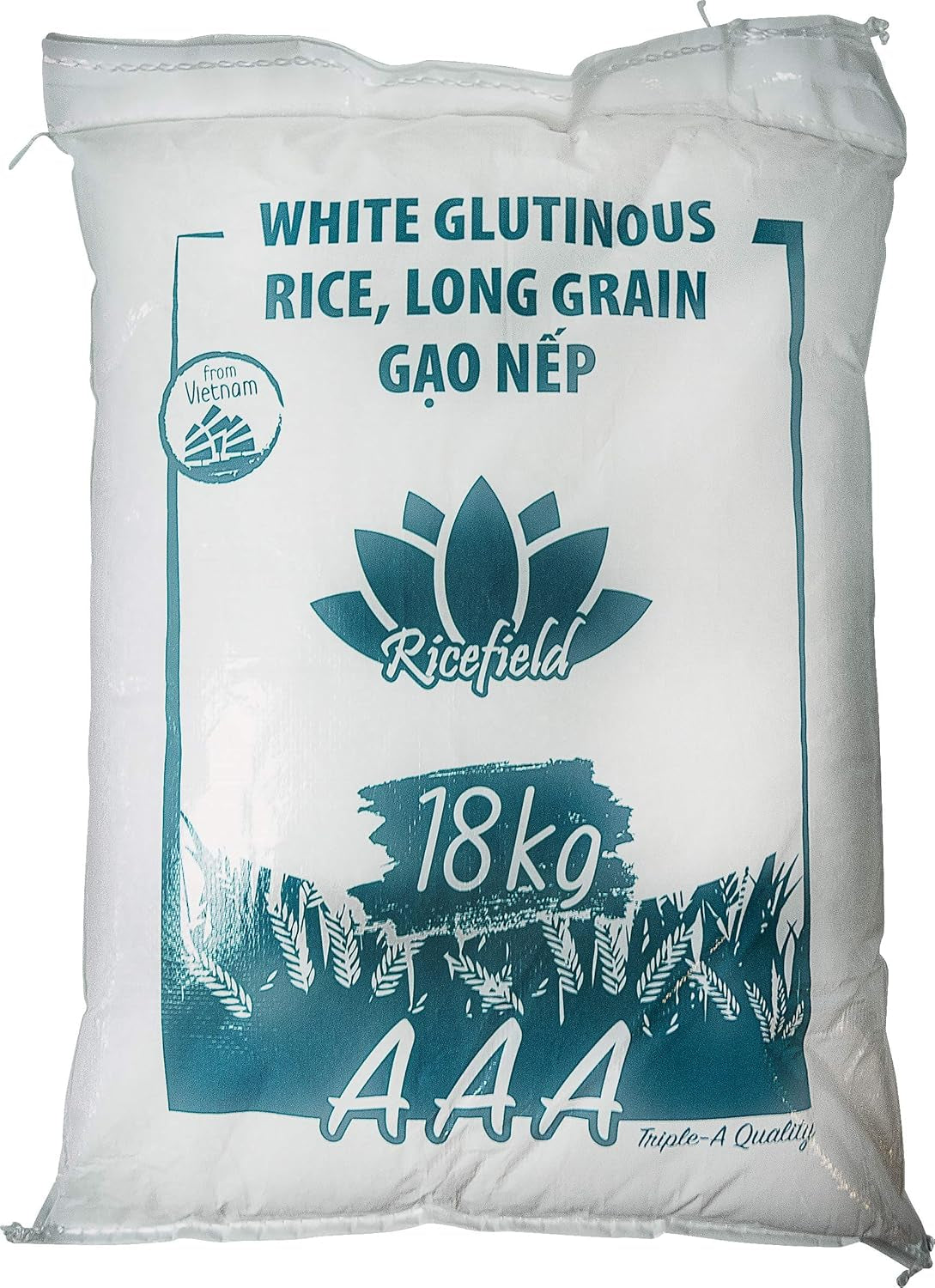 RICEFIELD klibbigt ris, 18 kg