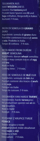 Pasta Spaghetti nr 5, förpackning om 20 st (20 x 500g)