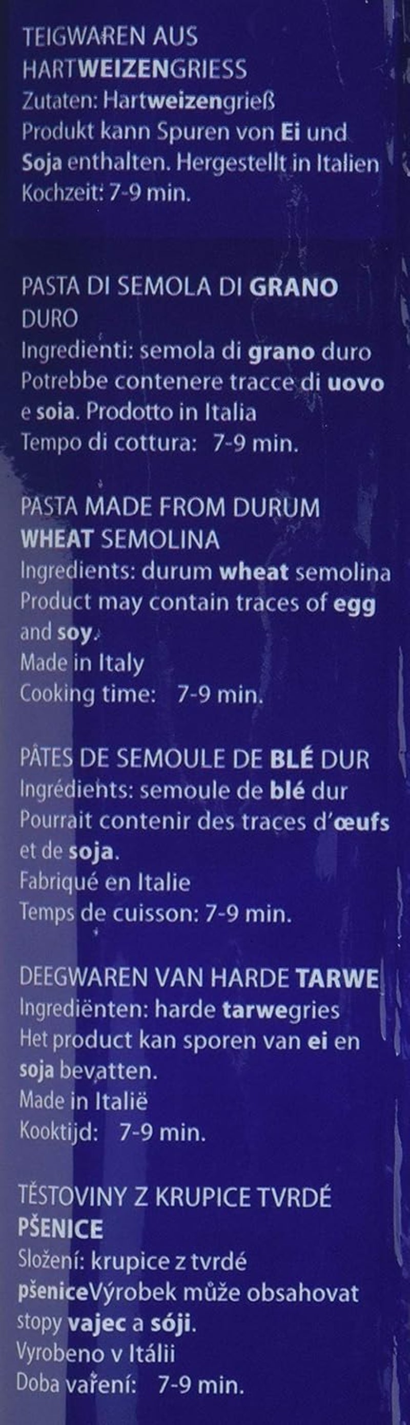 Pasta Spaghetti nr 5, förpackning om 20 st (20 x 500g)
