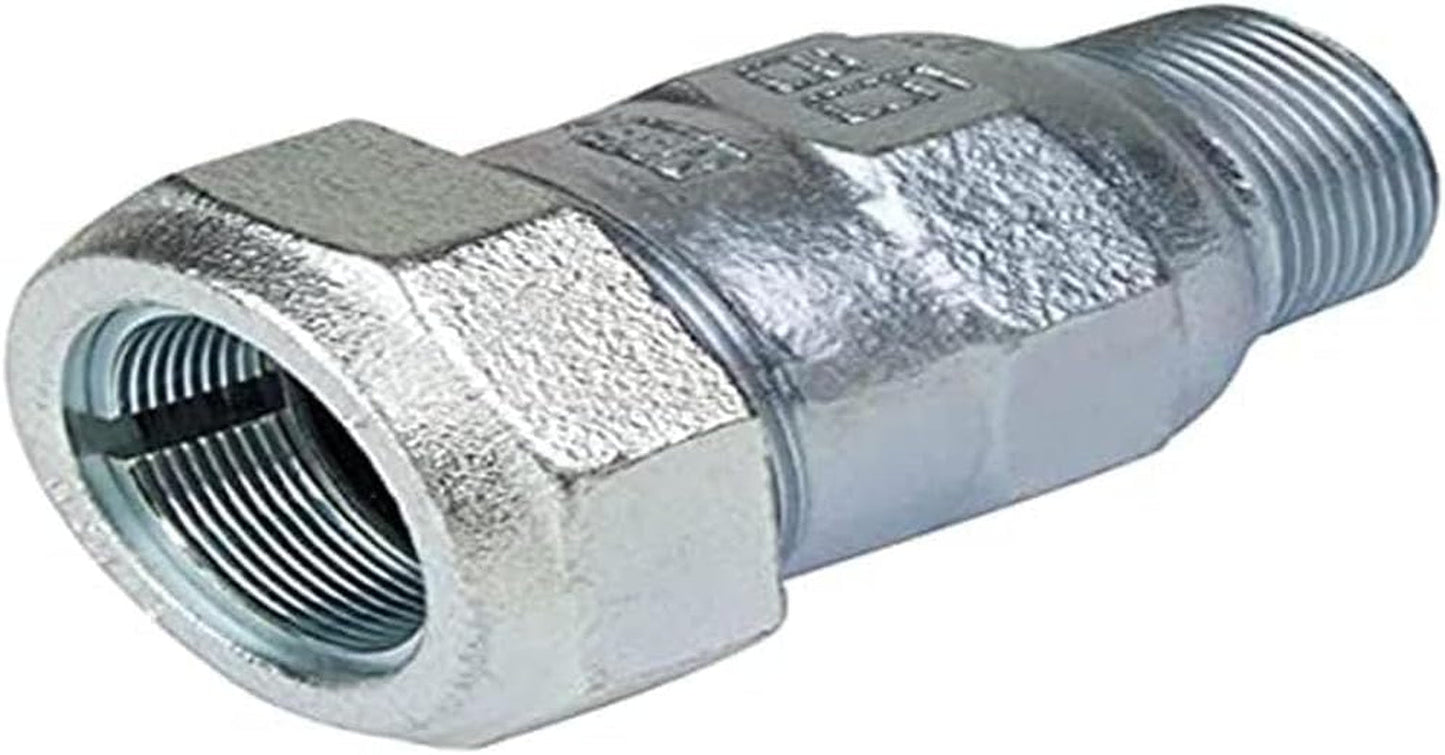 Formbar gjutjärnsklämmanslutning A, 3/4 tum x 26,9 mm, 01.150.00.02