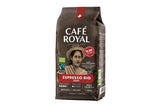 Café Royal Bio Espresso Peru – 100% Arabica Kaffeebohnen, aromatiskt intensiv, dunkle Röstung, Stärke 4/5, Bio & Fairtrade, 500 g ganze Bohnen