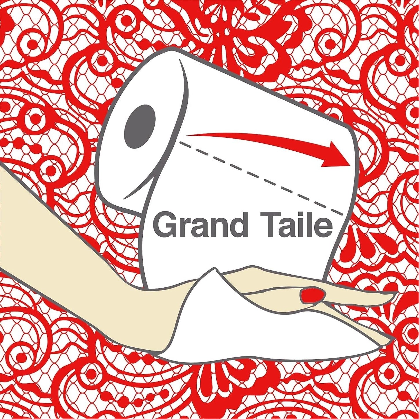 Toalettpapper Renova Renova Grand Royal 4-lagers - 6 rullar, stor (pack med 5)