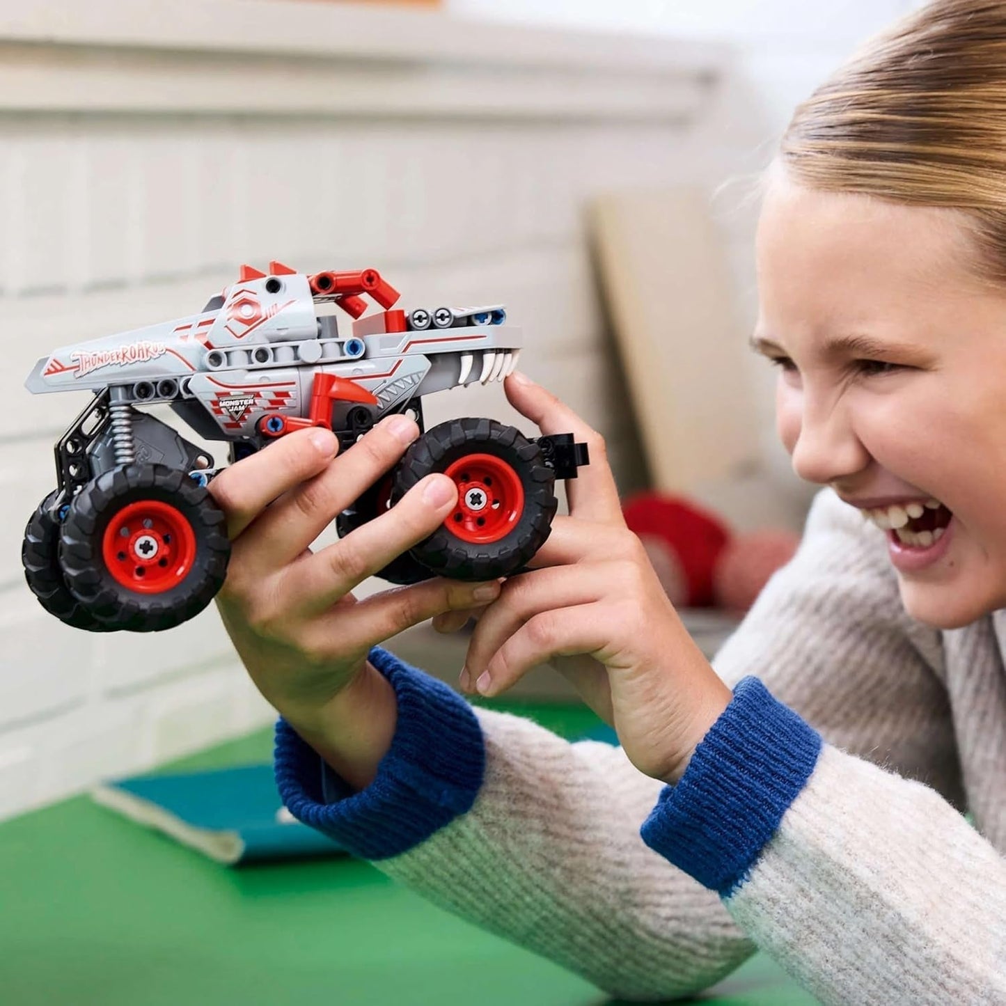 LEGO Technic Monster Jam Thunderroarus Infällbar leksak Monster Truck Byggleksak för barn Present för pojkar och flickor i åldern 7+ 42200 Byggset Besuche den LEGO-Store