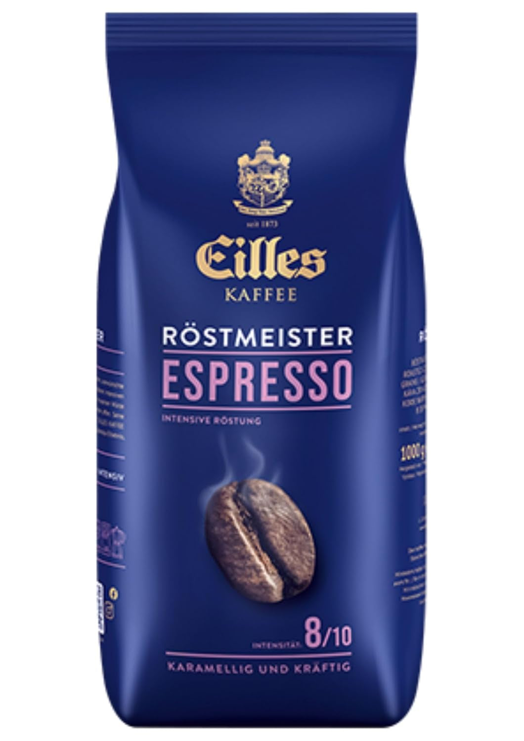 EILLES Espressokaffe 4x 1000g (4000g) - Premium espressokaffebönor