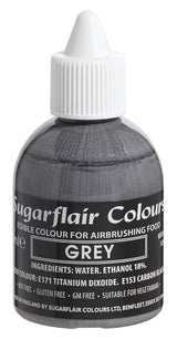 Sugarflair Deep Red Food Coloring - Ätbar flytande matfärgning, Airbrush-färg för tårtor, muffins, frosting och tårtdekorationer - 60 ml