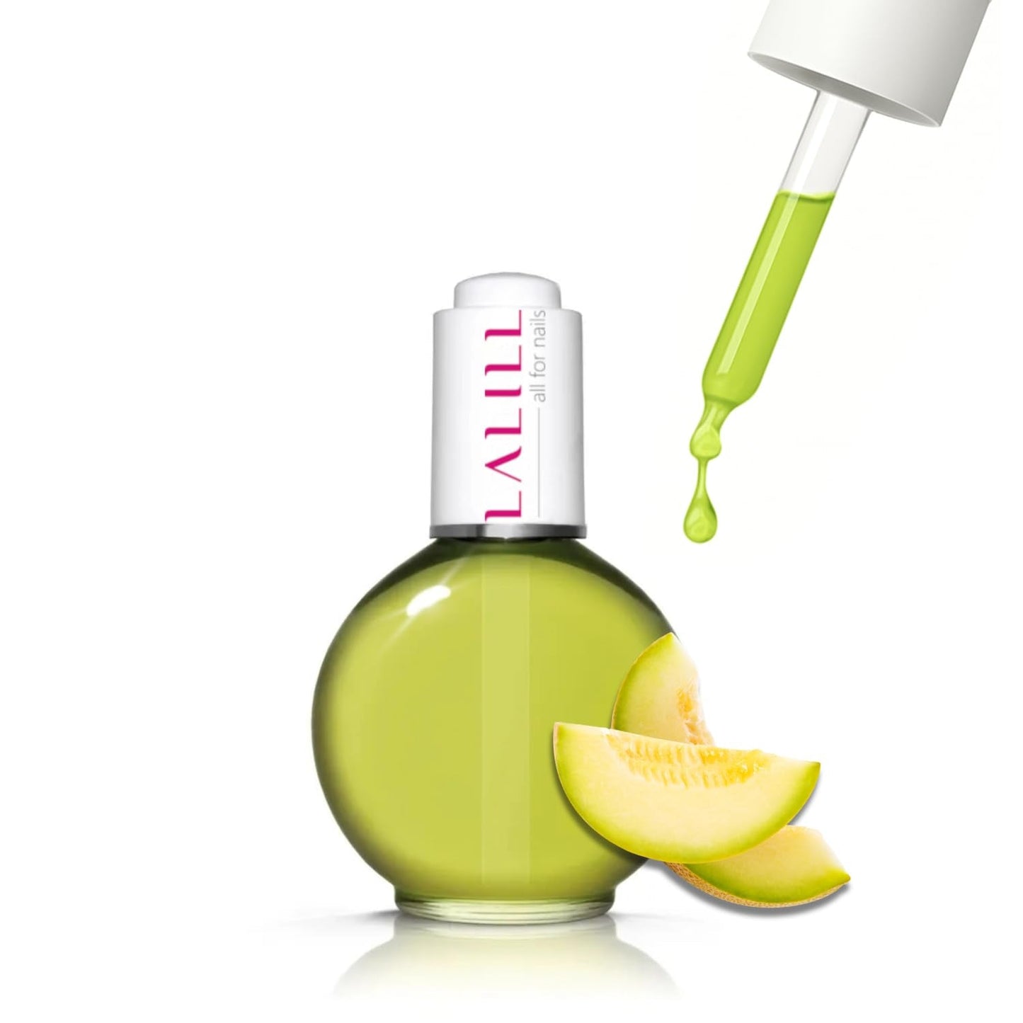 LALILL Nagelbandsolja 75Ml - Himbeere Nagelpflegeöl - Nagelöl Pflege Für Nägel Nagelhaut - SPA Maniküre Nageldesign Hände - Vegansk - Med pipett