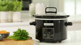 Slow cooker digital Crockpot, varmhållningsfunktion, 2,4 liter (1-2 personer) Slow Cooker Naty Shop