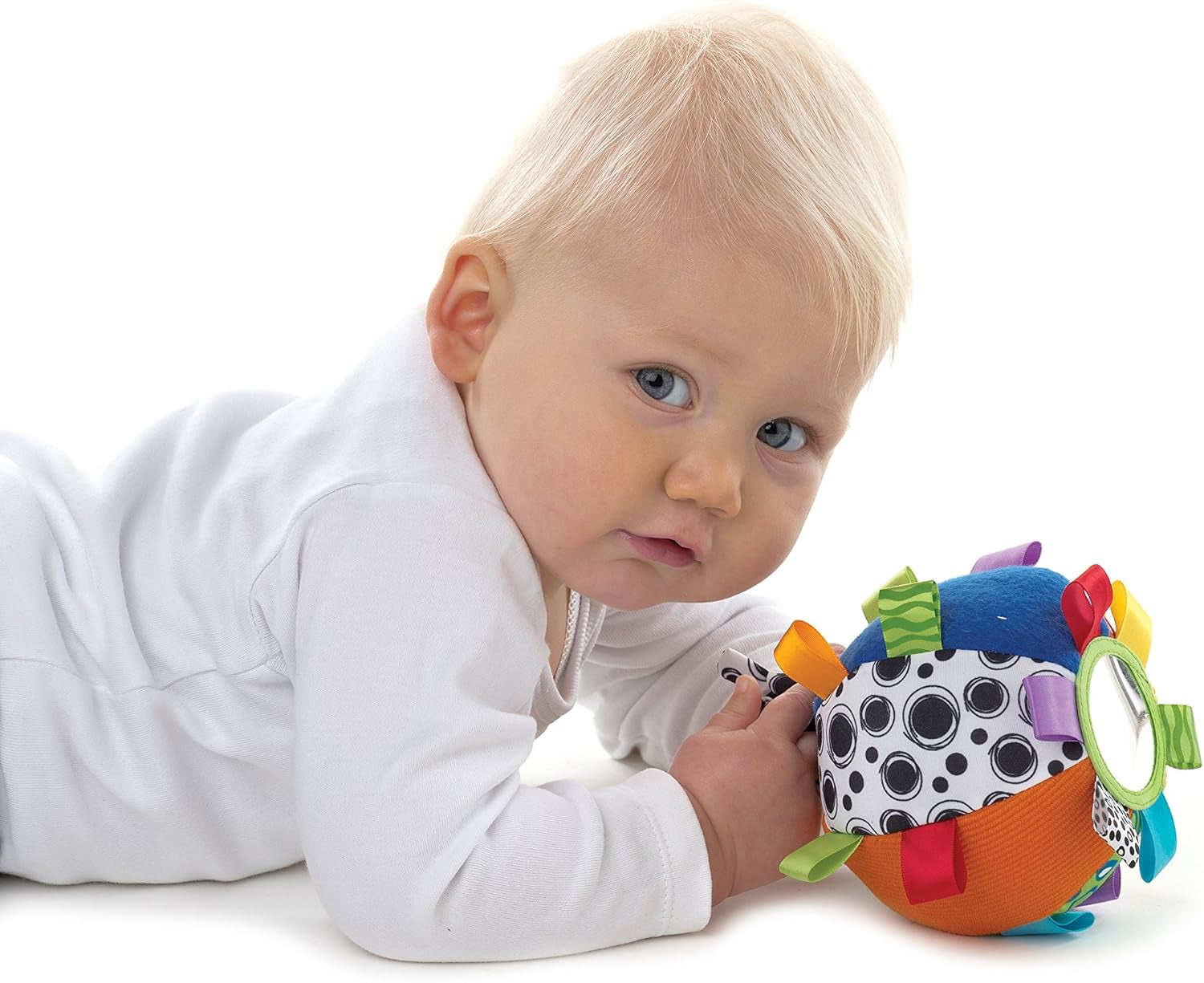 Playgro Loopy Loops krambar boll - Babykrambar boll - Babyleksaker - Babyleksaker - Leksaker - Leksaker - Färgglada babyleksaker Naty Shop