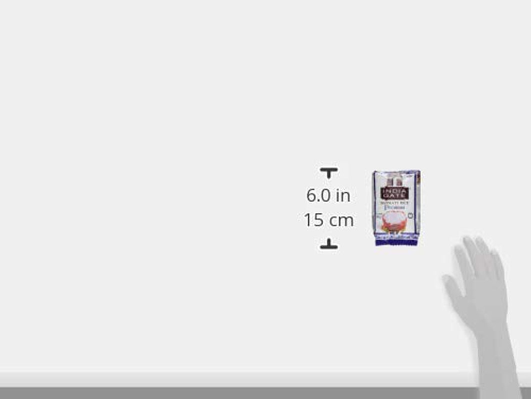 INDIA GATE Premium Basmatiris – Aromatiskt, fint långkornigt ris från Indien, fint långkornigt (1 x 500 g)