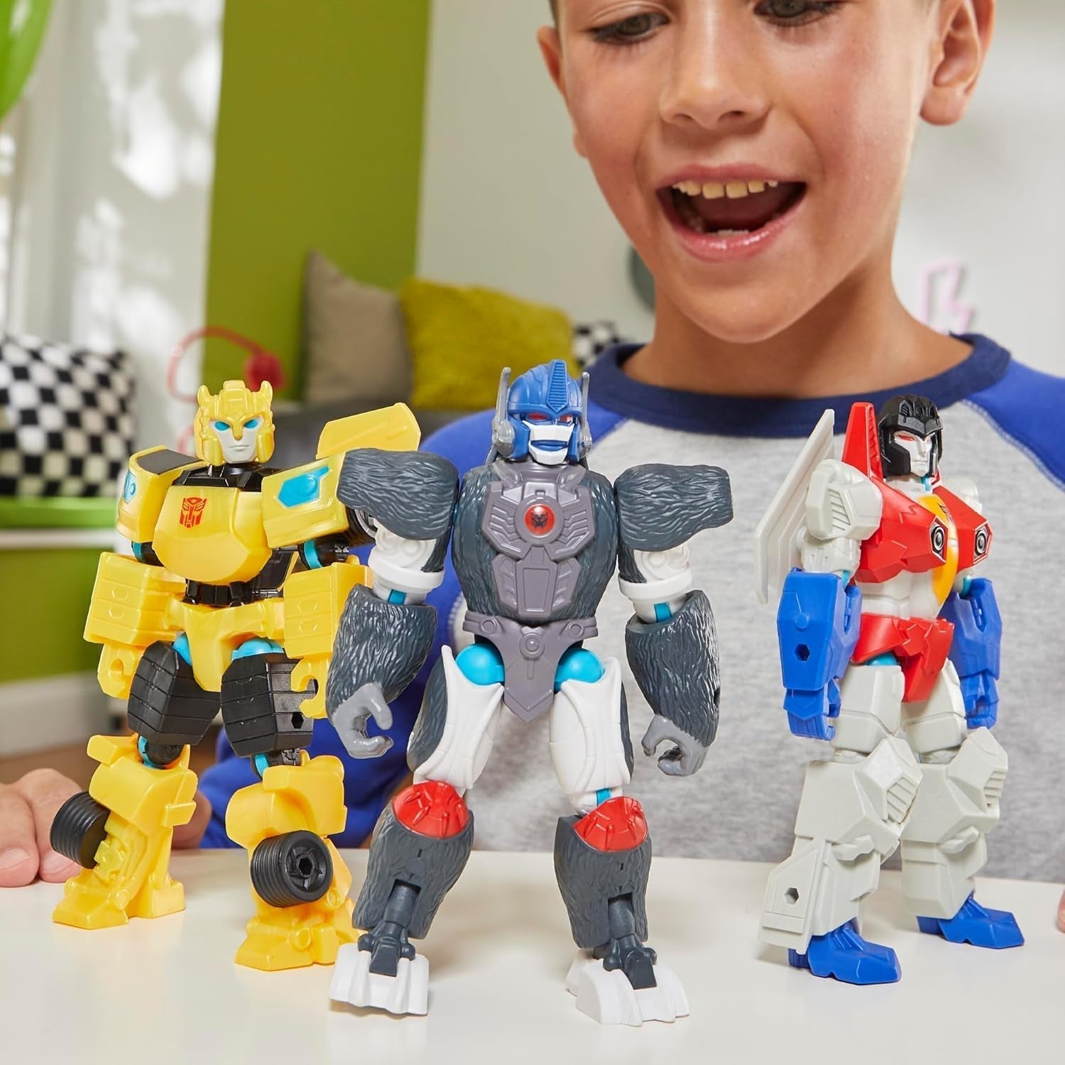 Transformers Mixmashers Starscream Anpassningsbar actionfigur & tillbehör Actionfigurer Naty Shop