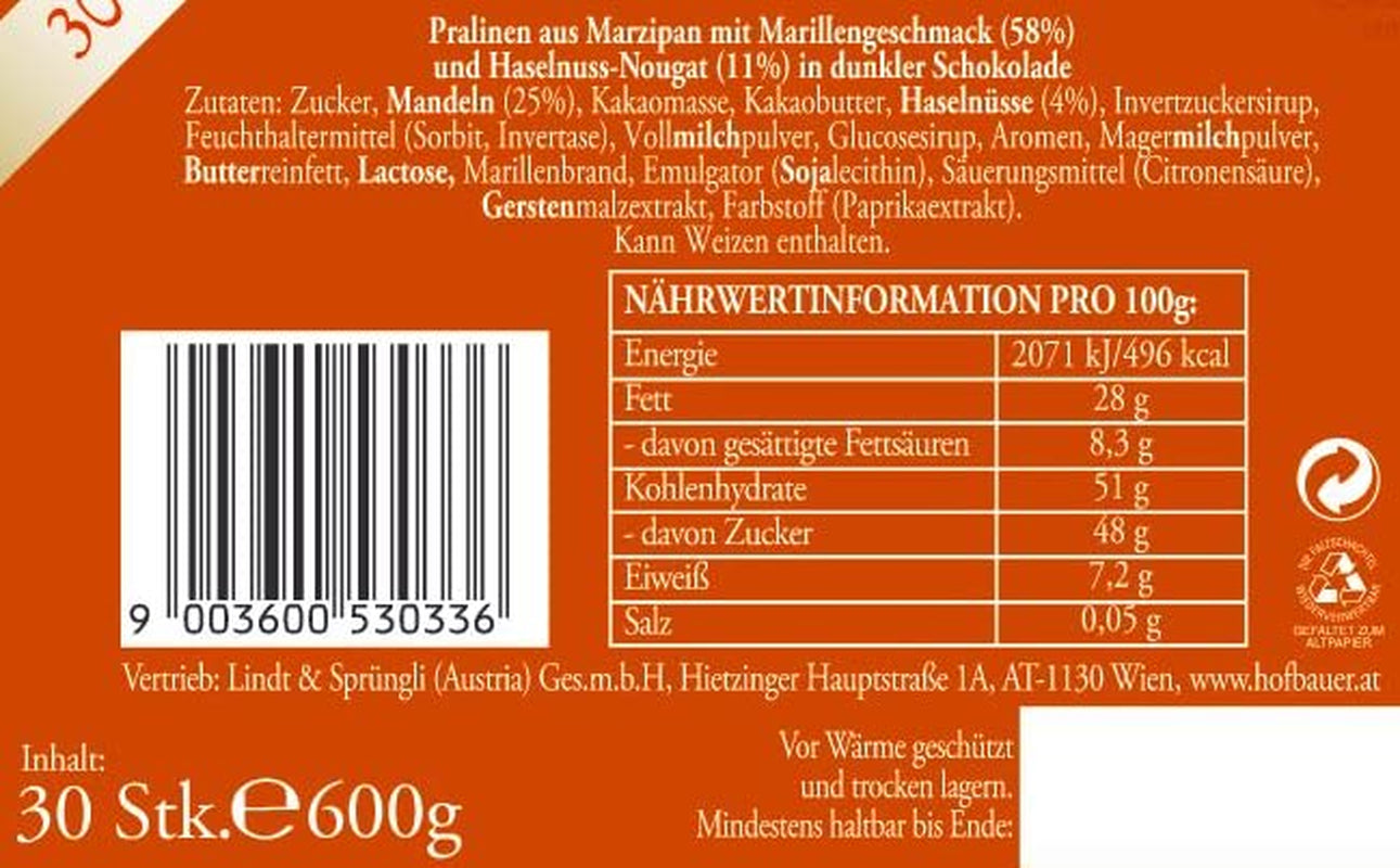 Hofbauer Vienna Sissi Balls Box 600g (30 st.)