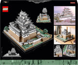 LEGO Architecture Himeji Castle, Vuxen Model Kit, Landmark Collection, Creative Gardening and Japanese Culture Fan Set med Cherry Blossom Tree, Present till honom och hennes 21060 byggset Besuche den LEGO-Store