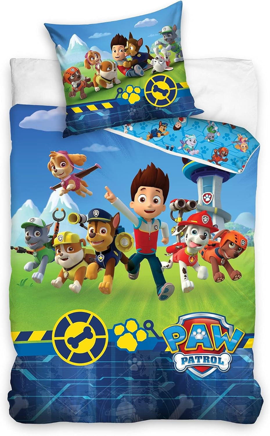 Sängkläder, Paw Patrol, Cotton Naty Shop Standardtitel