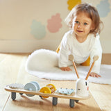 Janod - Sweet Cocoon musikaliska spår - 5 musikaktiviteter för barn - Tidig musikalisk utbildning - FSC träleksak - Från 12 månader, J04058 Baby Toys Naty Shop