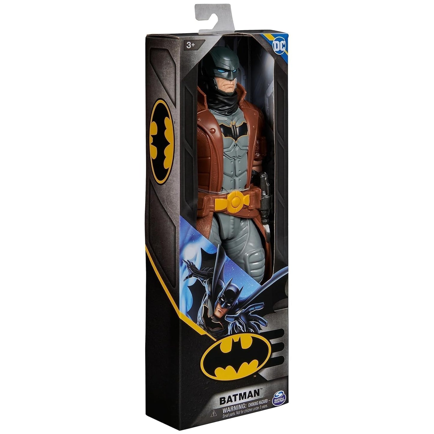 DC Comics Batman Actionfigur 30 cm lång Helt rörlig för spännande äventyr och actionfyllda stunts Leksak för barn från 3 år och uppåt Actionfigurer Naty Shop