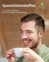 Kaffe - Aricha I 100% Arabica I Kaffebönor 250g I Idealisk för automatiska kaffemaskiner, filterkaffe och fransk press med fruktiga smaker I lättrostad