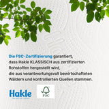 Hakle Traumweich Toalettpapper - 16 rullar, skonsam rengöring för välbefinnande (2-pack)