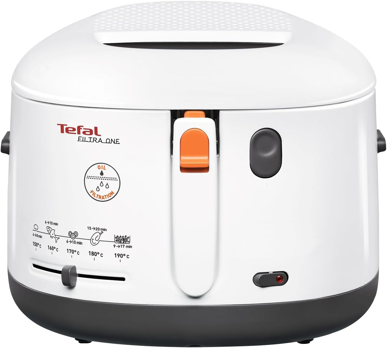 Tefal FF1631 Filtra One fritös, 1 900 W, Kapacitet 1,2 kg Vitvaror Naty Shop White