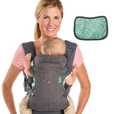 Pampers Sensitive Flip Advanced 4-i-1 bärsele med haklapp och våtservetter, 1200 våtservetter (15 x 80) för bebisens känsliga hud, dermatologiskt testad, nyfödda basprodukter