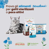 Almo Nature Functional - Steriliserad - Våtfoder för vuxna och äldre katter, steriliserad eller mindre aktiv - med torsk och kyckling - Låg fetthalt, återfuktande - 70g (pack med 6)