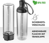 ZWILLING Stativblandare, Smoothie Maker, Inkl. Trinkflasche Mit Verschluss, 600 Ml, 300 Watt, Edelstahl/Kunststoff, Schwarz Kitchen Naty Shop