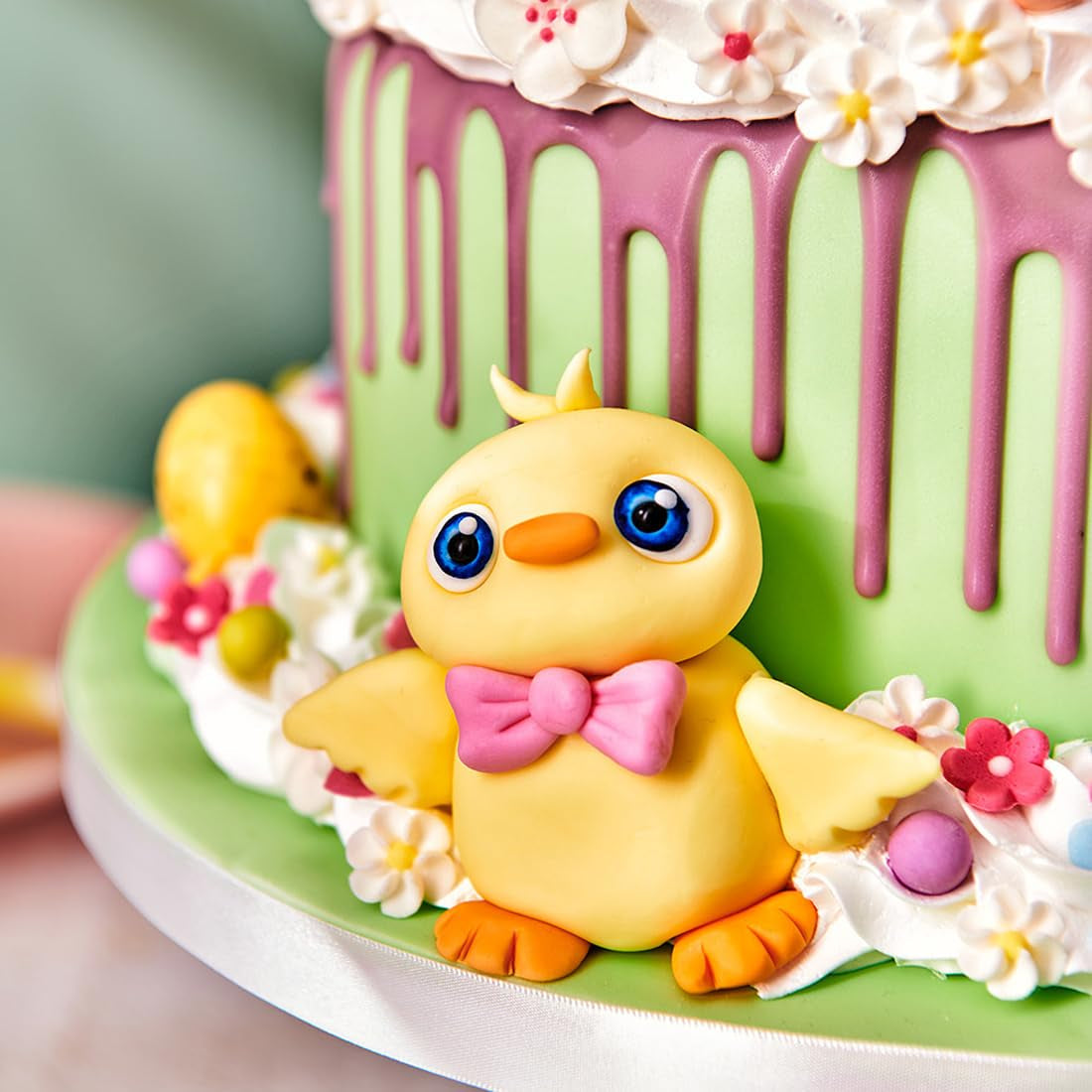 Gul sockerpasta Funcakes, 250 g