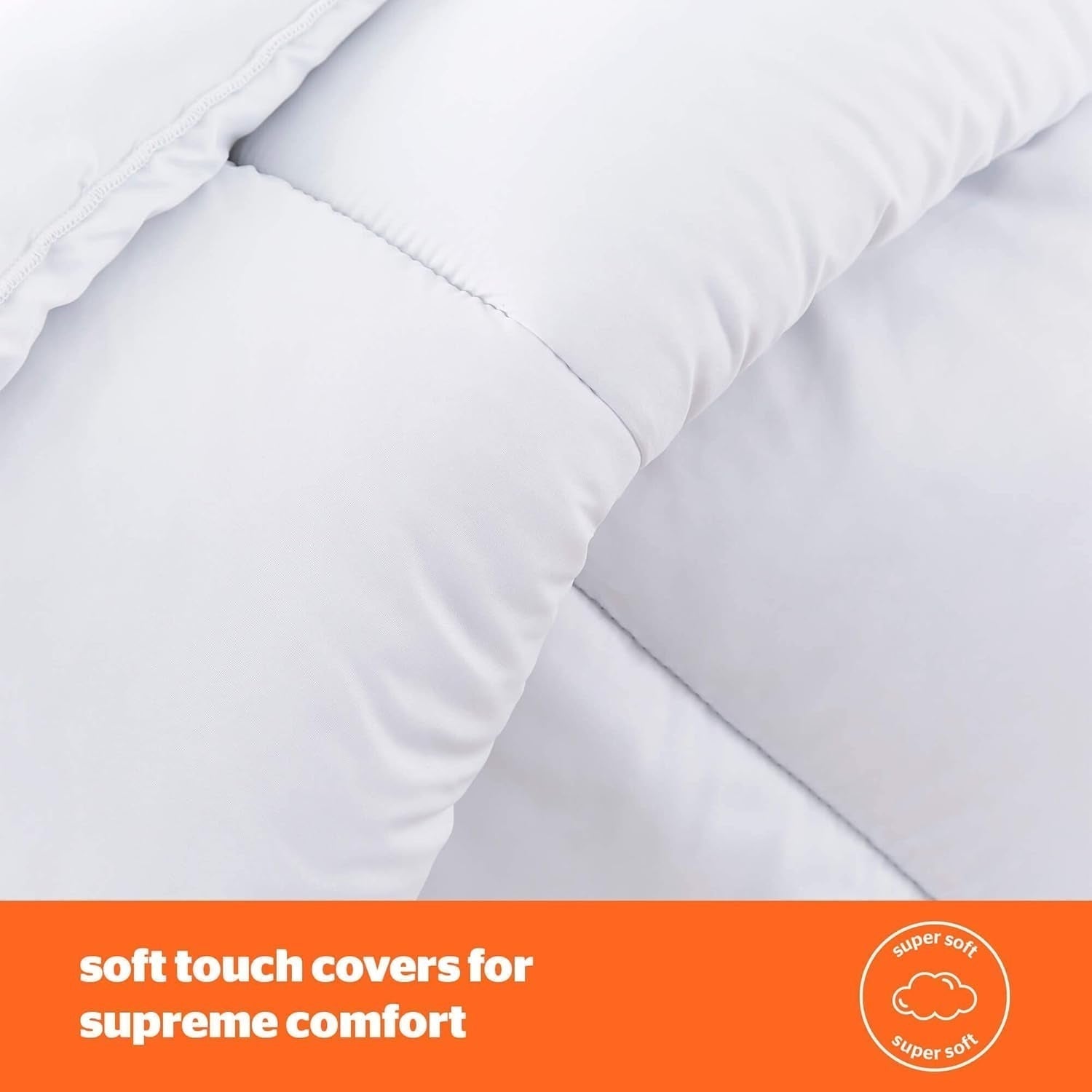 Silentnight so Snug 534222GE Täcken för king size-säng, 15 tog, varm, mysig, tjock, allergivänlig och maskintvättbar, vit, king size-säng täcken och täcken Naty Shop