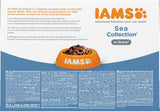 IAMS Delights Sea Collection Katzenfutter Nass - Multipack mit Fisch Sorten (Lachs, Thunfisch, Makrill, Seefisch) i sås, Nassfutter für Katzen från 1 Jahr, 12 x 85g