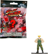 Jada Toys Street Fighter-figur (1X Mystery Figure i Blind Pack) - Detaljerad Nano-samlarfigur (4 Cm), 1 av 13 Metal Street Fighter-figurer för fans och samlare i åldern 3+, Wave 1 Actionfigurer Naty Shop