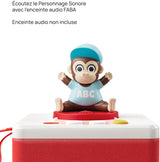 Ljudfigur, Master Gorilla och hans texter, musik, sånger och ljud, barn 2-4 år, fransk version Jucarii Bebe Naty Shop