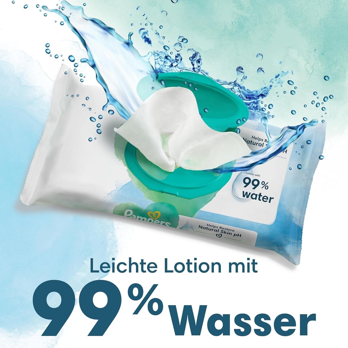 Virtuellt paket: Harmony Size 1 och Aqua Wet Wipes