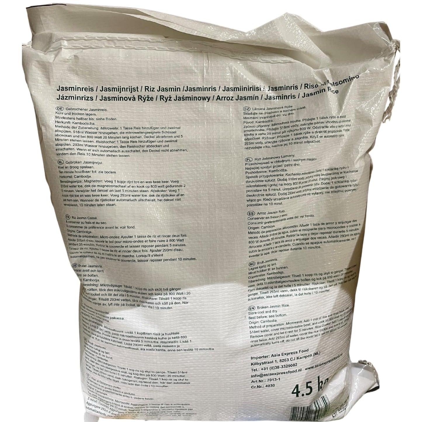 Royal Orient - Ris med jasmin - (1 x 4,5 kg)