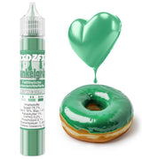 Fettlöslig matfärgning - 30 ml koncentrerad oljebaserad matfärgning för choklad matfärgningsset för tårtdekorering, fondant, smörkräm, bakning, hantverk (marinblå)