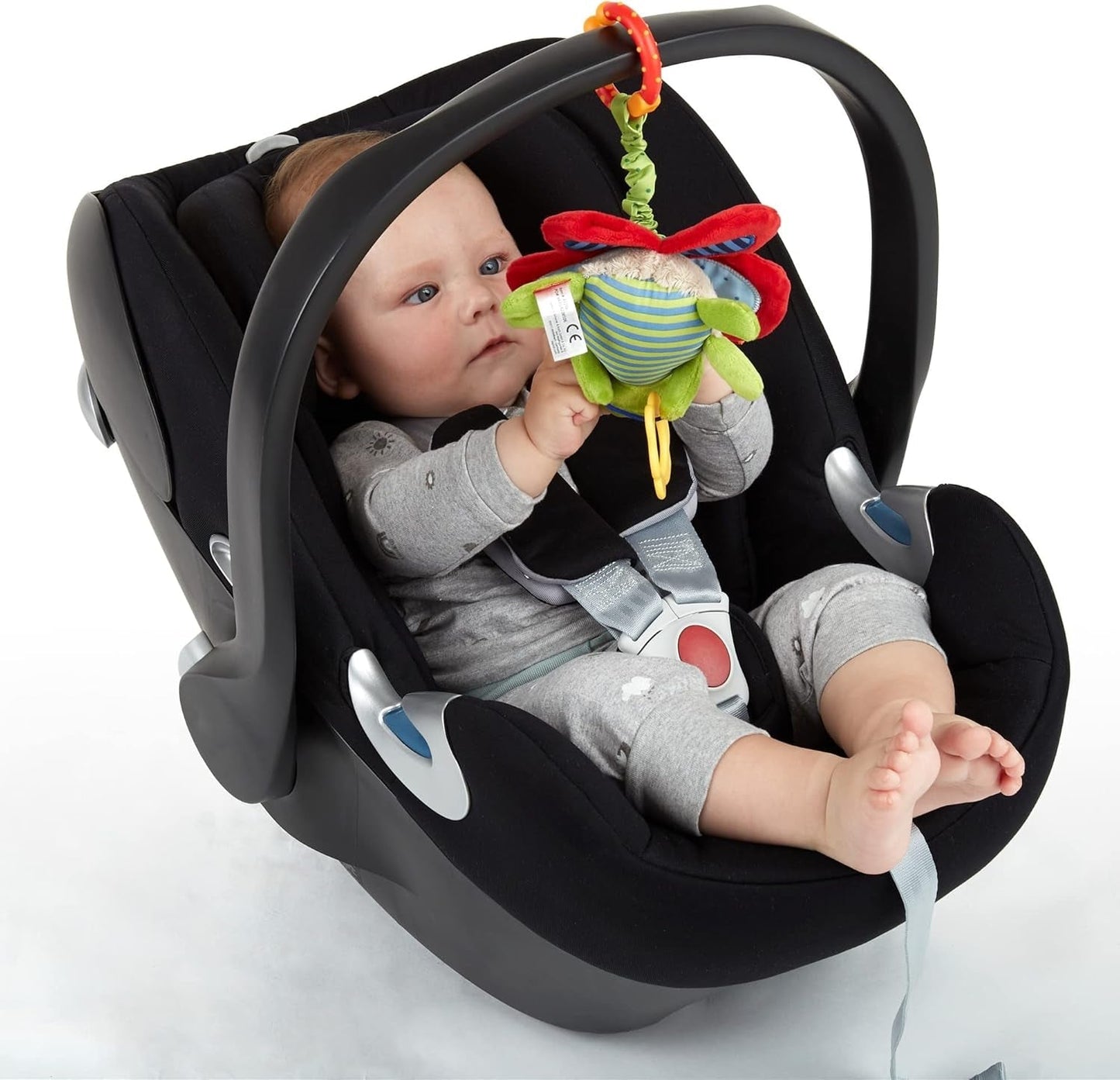 SIGIKID 42206 Fjärilshänge Baby Activity PlayQ babyleksak för flickor och pojkar rekommenderas från 3 månader Babyleksaker Naty Shop