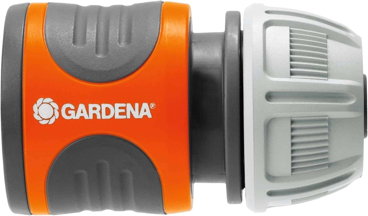 Gardena 13 mm (1/2 tum) och 15 mm (5/8 tum) slanganslutning: Push-in koppling för slangände, urtag för fastspänning, enkel montering, förpackad (18215-20)