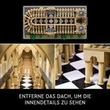 LEGO Architecture Notre-Dame De Paris, Samlarföremål för vuxna, Frankrike Souvenir, Present för kvinnor, män, Globetrotters och alla historieentusiaster, Arkitektonisk modell 21061 Byggset Besuche den LEGO-Store