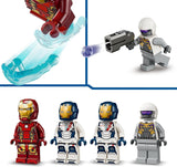 LEGO Marvel Iron Man & Iron Legion vs. Hydra Soldier, Avengers Byggleksak, Kreativt lekset för barn och superhjältefans, Present för pojkar och flickor 6 år gamla 76288 Byggset Besuche den LEGO-Store