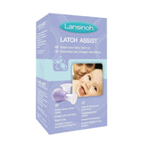 Lansinoh Latch Assist Nipple Everter med fodral för ammande mammor, erbjuder tillfällig korrigering av platta eller inverterade bröstvårtor, 2 storlekar koner i förpackningen och hygienisk bärväska Amningstillbehör Bebe Naty Shop Latch Assist