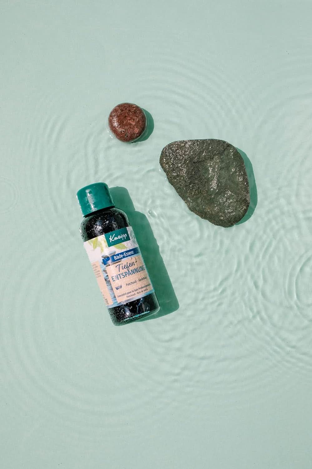 Kneipp, badolja med naturlig patchouli eterisk olja och sandelträextrakt för djup avslappning och lugnande, 100ml Naty Shop