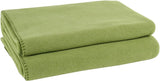 Zoepritz filt i färg: Röd, Tillverkad av 65% Polyester, 35% Viskos, Storlek: 160X200 Cm, 103291-235-160X200 Zoepritz Sängar och överdrag sedan 1828 650 grön 160X200 Cm