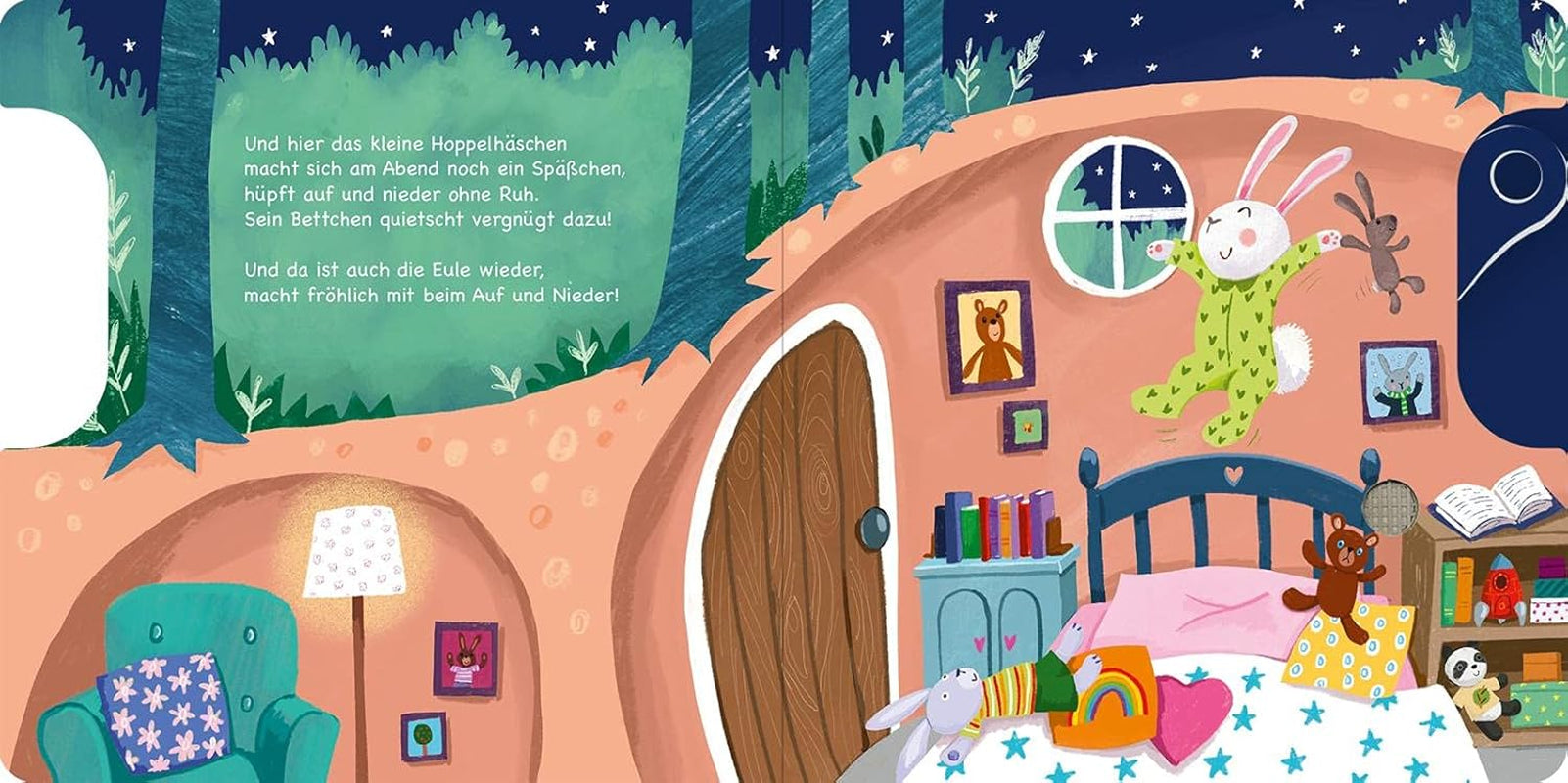 Shoo, shoo, nu sover du också!: Skjutreglage och 11 ljud | En innovativ bok med reglageljud för små över 18 månader Bebe Naty Shop Toys