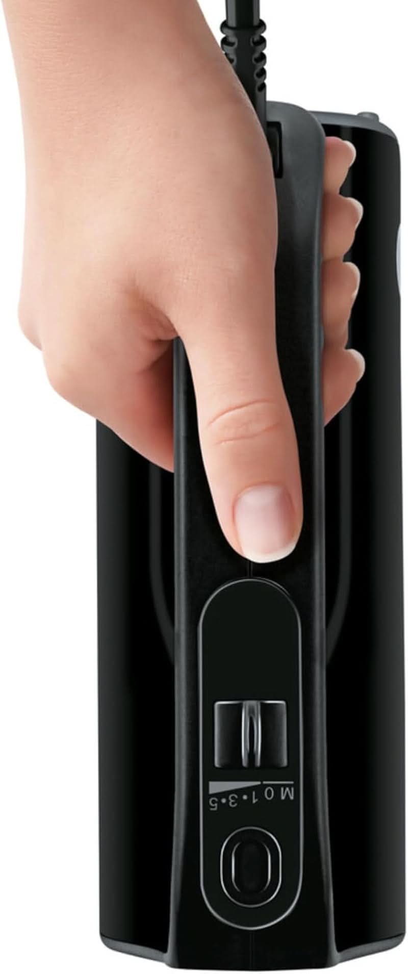 Bosch Handrührer Home Professional Styline MFQ4980B, 5 Stufen, 2 Edelstahl Rührbesen- Und Knethaken, Mixstab Edelstahl, Universalzerkleinerer, 850 W, Schwarz/Dark Silver Kitchen Naty Shop