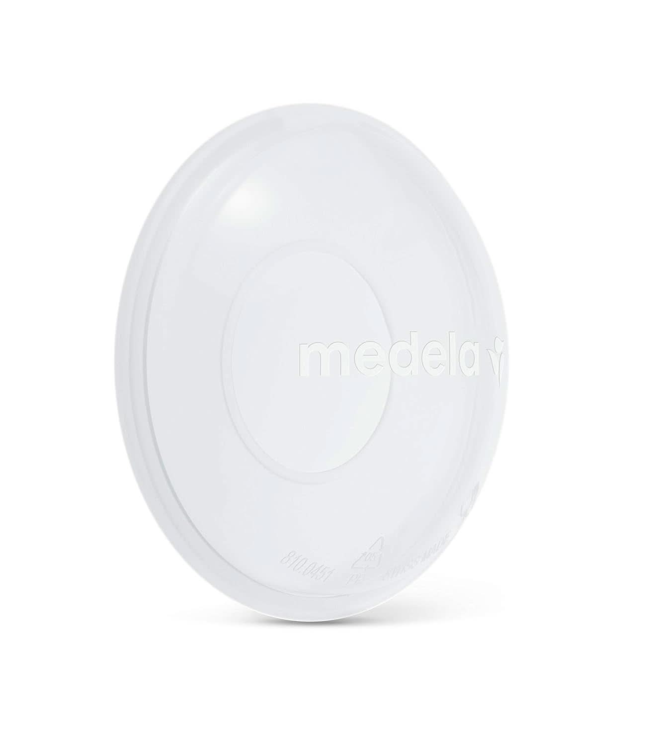 Medela Milk Collection Shells - BPA-, Tillverkad av mjuk, flexibel silikon, Inkluderar 2 st Tillbehör Mat och Amning Bebe Naty Shop