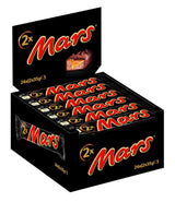 Mars chokladkakor, med kola, nougat och mjölkchoklad, 32 förpackningar x 51g