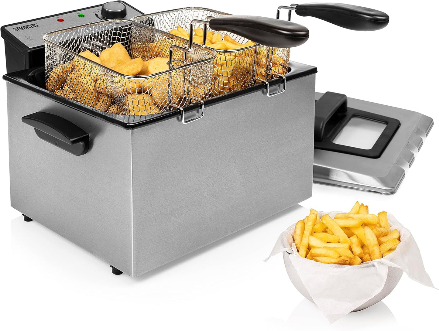 Princess fritös, olika storlekar Hushållsapparater Naty Shop 5 liter