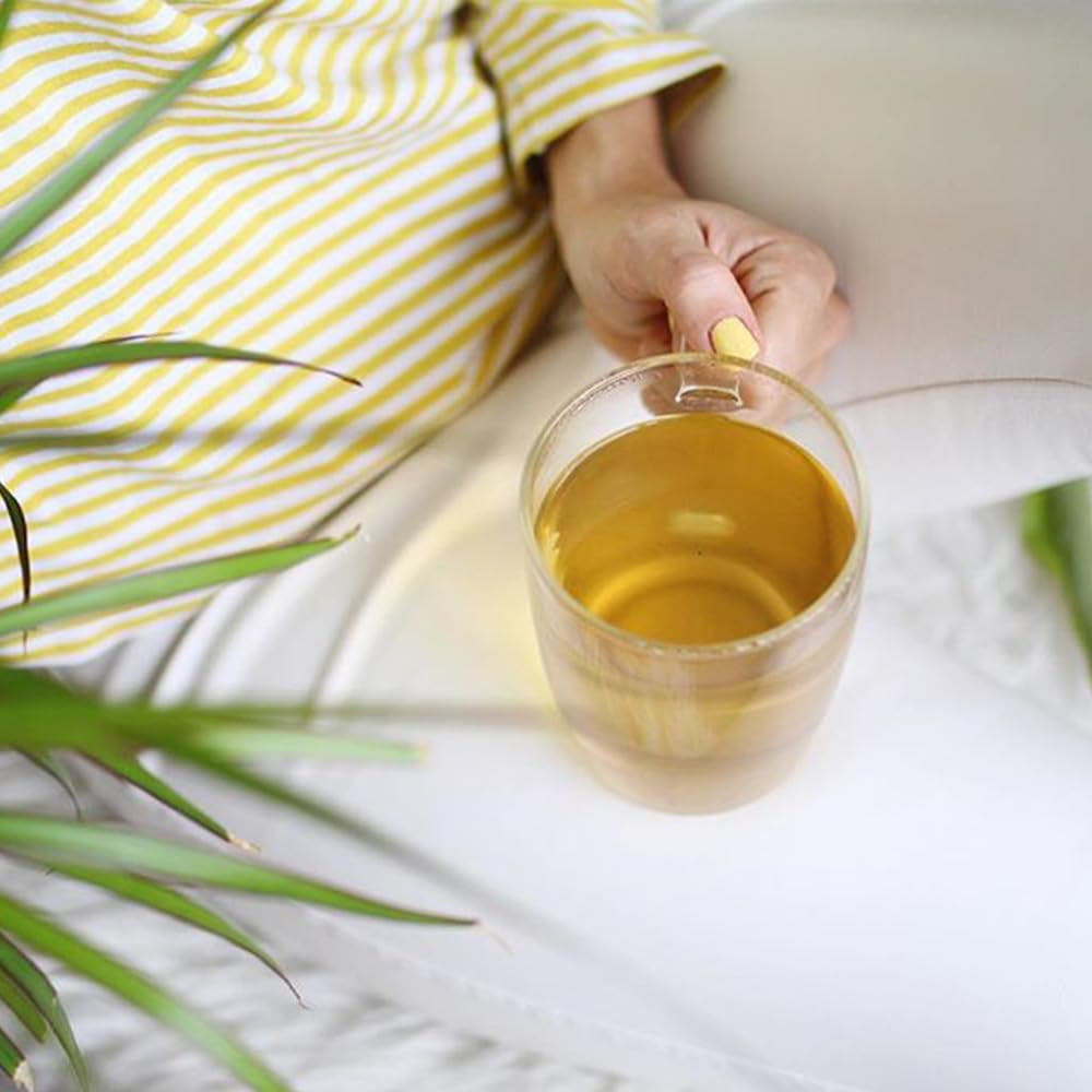 Kusmi Tea - Paket med 2 - Jasmine Green Tea - Ekologisk Jasmine Green Tea Blend - 100 % ekologiskt grönt te - Kan konsumeras varmt eller kallt - 2X20 tepåsar