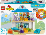 LEGO DUPLO Town Första besöket hos läkaren, Byggleksak, Leksats för att främja finmotorik, Present till småbarn 2 år, Pedagogisk leksak, Rollspel på sjukhus 10449 Byggset Besuche den LEGO-Store