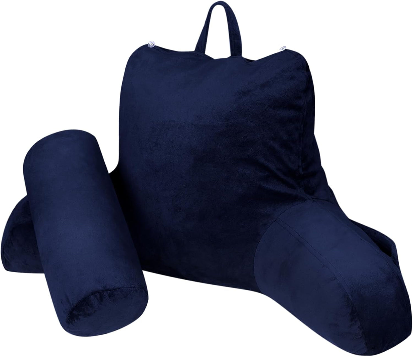 INFANZIA ergonomisk läskudde med armstöd, ryggstöd, marinblå